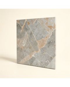Palisandro Pol Marble Mosaic Tile In Gray/Beige (synthetic illustration; no displayed measurements)