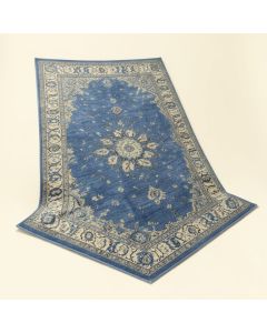 Brandt Oriental Blue Area Rug (synthetic illustration; no displayed measurements)