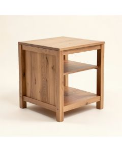 Alkaios Kitchen Cart With Solid + Manufactured Wood (synthetic illustration; no displayed measurements)