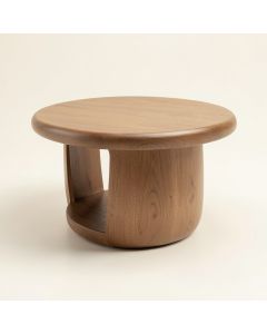 Laya Drum Coffee Table (synthetic illustration; no displayed measurements)