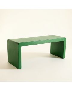Hill Falls Indoor Bench - Green (synthetic illustration; no displayed measurements)