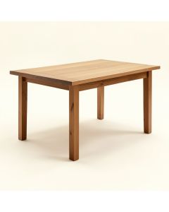 Extendable Solid Wood Dining Table (synthetic illustration; no displayed measurements)