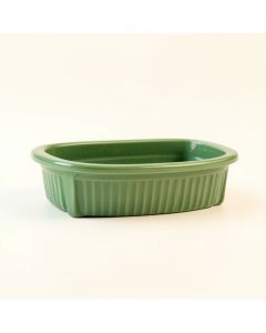 Harbor Brook Empty Railing Planter With Integral Brackets - Green (synthetic illustration; no displayed measurements)