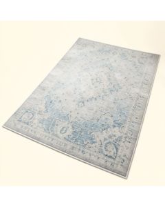 Arianna Oriental Blue/Light Gray Area Rug (synthetic illustration; no displayed measurements)