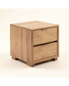 Conteh 2 Drawer End Table (synthetic illustration; no displayed measurements)