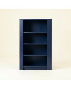 Oak Crest Freestanding Bookcase - Navy (synthetic illustration; no displayed measurements)