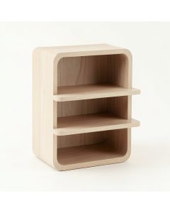 Dune Branch Empty Mug-Storage Cabinet Insert - Beige (synthetic illustration; no displayed measurements)