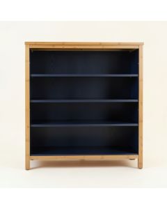 Spruce Bend Freestanding Bookcase - Navy (synthetic illustration; no displayed measurements)