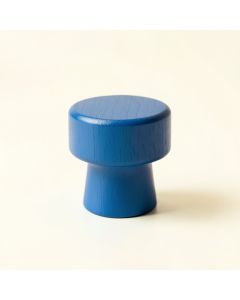 Oak Bridge Cabinet Knob Without Packaging - Blue (synthetic illustration; no displayed measurements)