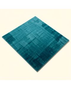 Abstract Teal Blue Indoor / Outdoor Area Rug (synthetic illustration; no displayed measurements)