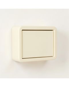 Field Crossing Wall-Mounted Entry Cabinet - Cream (synthetic illustration; no displayed measurements)