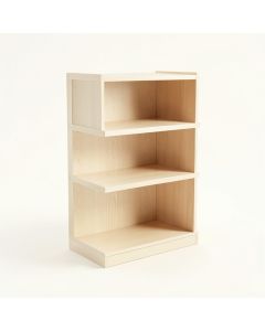 Bay Falls Desktop Shelving Unit - Ivory (synthetic illustration; no displayed measurements)