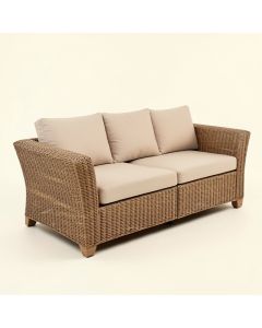 Ayotunde Patio Sofa With Cushions (synthetic illustration; no displayed measurements)