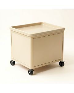 Glen Bridge Empty Rolling Workshop Cart - Beige (synthetic illustration; no displayed measurements)