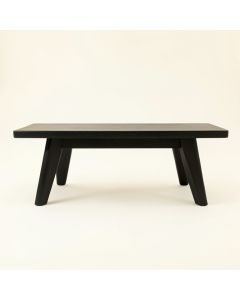 Brook Crest Indoor Bench - Black (synthetic illustration; no displayed measurements)