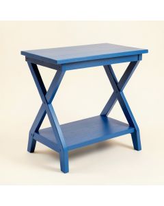 Oak Falls Side Table - Blue (synthetic illustration; no displayed measurements)