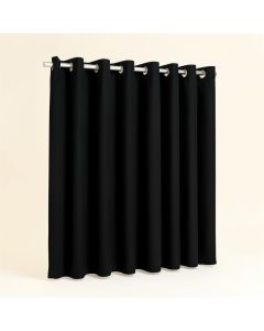 Dobroslava Solid Blackout Thermal Grommet Curtain Panels (synthetic illustration; no displayed measurements)