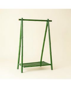 Moss Brook Empty Garment Rack - Green (synthetic illustration; no displayed measurements)