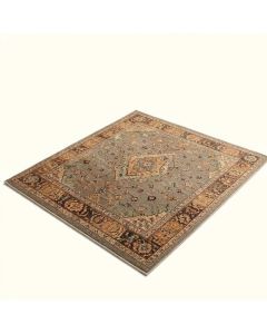 My Texas House Saltillo Natural Indoor/Outdoor Area Rug (synthetic illustration; no displayed measurements)