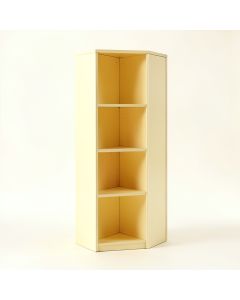 Vale Crossing Narrow Cubby Tower - Cream (synthetic illustration; no displayed measurements)