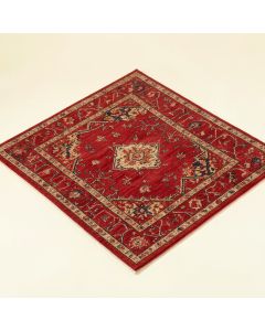 Frieda Power Loom Wool Red Rug (synthetic illustration; no displayed measurements)