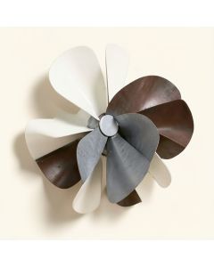 Industrial Pinwheel Wall Décor (synthetic illustration; no displayed measurements)