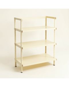 Rowan Branch Empty Seed-Starting Shelving Unit Without Lights - Cream (synthetic illustration; no displayed measurements)
