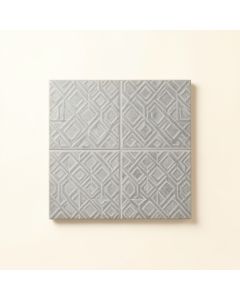Juniper Crossing Uninstalled Square Decorative Tile - Gray (synthetic illustration; no displayed measurements)