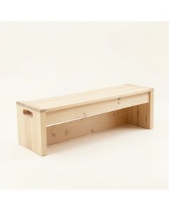 Briar Bend Narrow Outdoor Storage Bench - Beige (synthetic illustration; no displayed measurements)