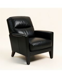 Almodovar 36.2 '' Wide Full Grain Leather Lounge Chair (synthetic illustration; no displayed measurements)