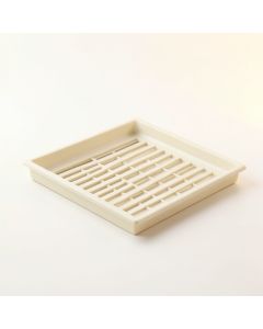 Hill Falls Empty Under-Desk Cable Tray - Ivory (synthetic illustration; no displayed measurements)