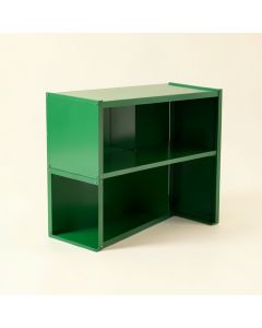 Meadow Dell Desktop Shelving Unit - Green (synthetic illustration; no displayed measurements)