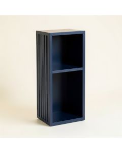 Meadow Branch Narrow Cubby Tower - Navy (synthetic illustration; no displayed measurements)