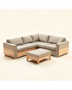 Ketillogh 120 '' Wide Reversible Modular Corner Sectional With Ottoman (synthetic illustration; no displayed measurements)