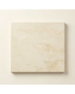 Reed Brook Uninstalled Square Decorative Tile - Ivory (synthetic illustration; no displayed measurements)
