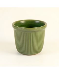 Reed Arc Empty Planter - Green (synthetic illustration; no displayed measurements)