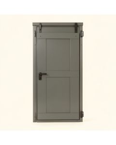 Wheel Sliding Standard Single Track Barn Door Hardware Kit (synthetic illustration; no displayed measurements)