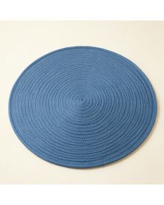 Briar Branch Round Area Rug - Blue (synthetic illustration; no displayed measurements)
