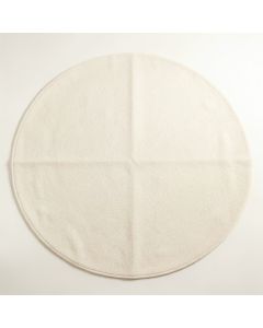 Field Bridge Round Area Rug - Cream (synthetic illustration; no displayed measurements)