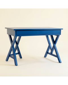 Pine Edge Writing Desk - Blue (synthetic illustration; no displayed measurements)
