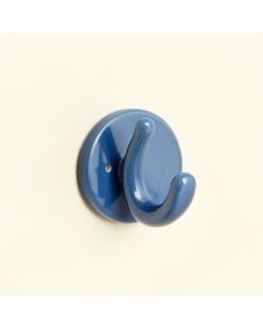 Oak Bluff Wall-Mounted Robe Hook - Blue (synthetic illustration; no displayed measurements)
