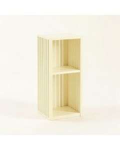 Heath Brook Narrow Cubby Tower - Ivory (synthetic illustration; no displayed measurements)