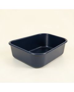 Willow Branch Empty Under-Desk Cable Tray - Navy (synthetic illustration; no displayed measurements)