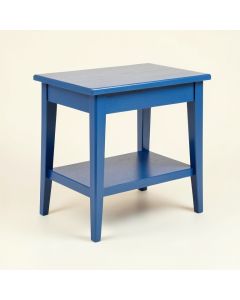 Sage Arc Side Table - Blue (synthetic illustration; no displayed measurements)