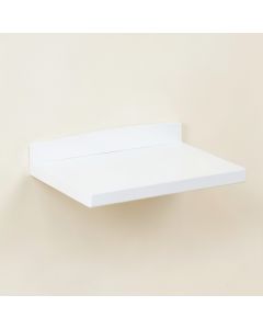 Ridge Edge Wall-Mounted Cat Perch - White (synthetic illustration; no displayed measurements)