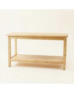 Rowan Edge Empty Workshop Workbench - Beige (synthetic illustration; no displayed measurements)