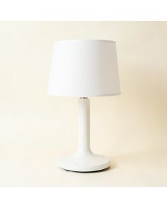 Addis 23 '' White Table Lamp (synthetic illustration; no displayed measurements)