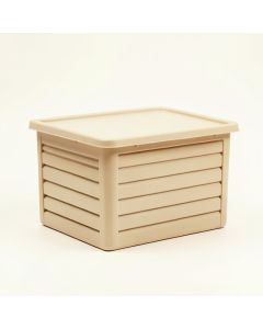 Brook Dale Closed Outdoor Storage Box - Beige (synthetic illustration; no displayed measurements)