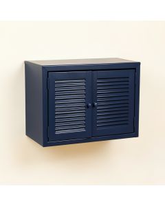 Olive Bend Wall-Mounted Entry Cabinet - Navy (synthetic illustration; no displayed measurements)