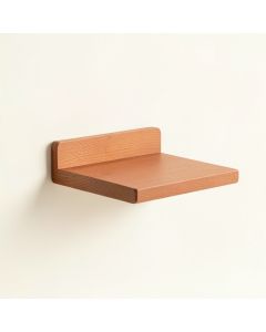 Birch Bend Wall-Mounted Cat Perch - Terracotta (synthetic illustration; no displayed measurements)